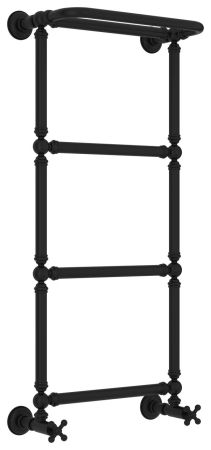 Полотенцесушитель водяной "Ренессанс 1386" 960х400 (Матовый черный), артикул 31-0281-9640