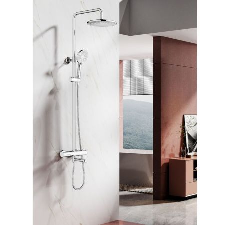Душевая система с термостатом Raglo R20.26, хром, артикул R20.26