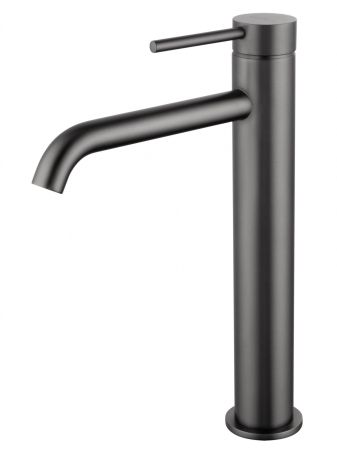 Смеситель для раковины высокий WONZON & WOGHAND STICK, Темный графит (WW-88239017-BGM), артикул WW-88239017-BGM