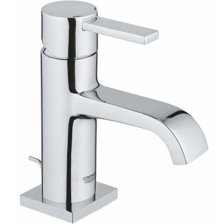 Смеситель для раковины GROHE Allure с донным клапаном, уменьшенный, хром (32757000) Смеситель для раковины GROHE Allure с донным клапаном, уменьшенный, хром (32757000)