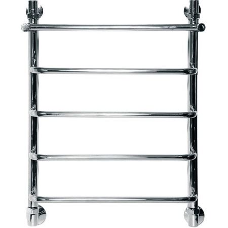 Водяной полотенцесушитель Ника Quadro Л90/ВП 60x50 с полкой Хром, артикул Л90*/ВП 60x50