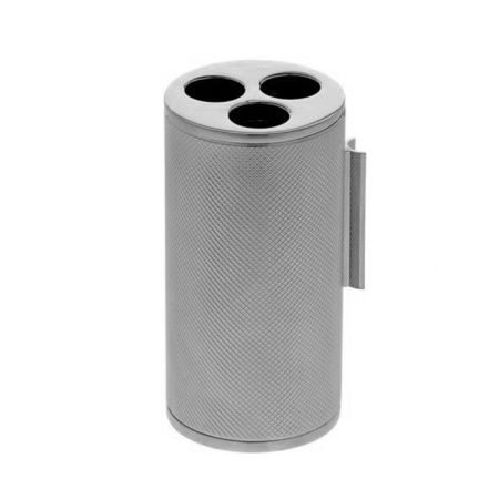 OASIS DEFILE Держатель зубных щеток настенный, цвет хром, артикул 0AGD019CR