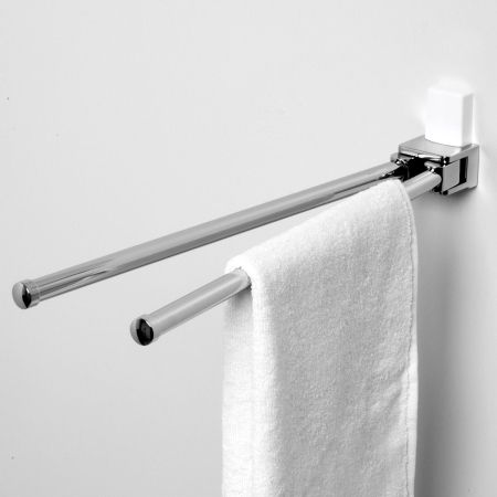 Leine K-5031WHITE Держатель полотенец двойной, артикул K-5031W