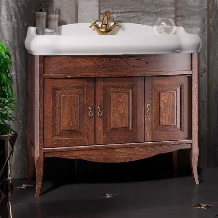 Зеркало Лоренцо 100 Opadiris Светлый орех