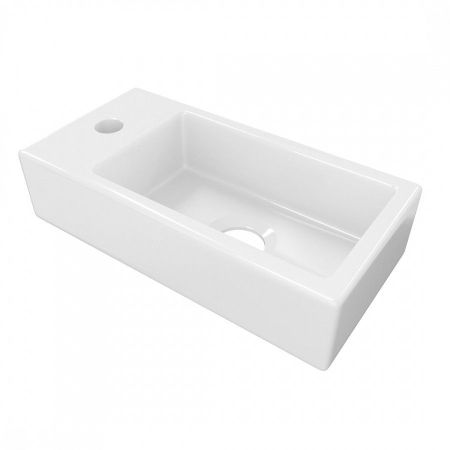 Раковина подвесная Maretti AR13PD37-844, белая, артикул AR13PD37-844