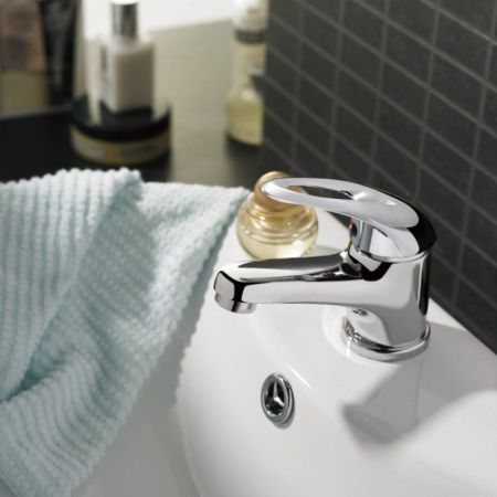 Смеситель для раковины Haiba HB1003, хром