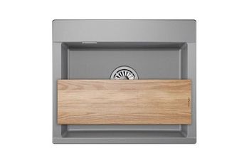 Кухонная мойка Granula 5804, АЛЮМИНИУМ