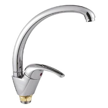 Смеситель для кухни Cron CN4129-2, хром