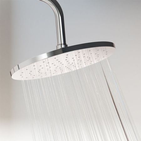 977760000 Jupiter душевая система с ванно-душевым ТМС смесителем-полкой, хром, артикул 977760000