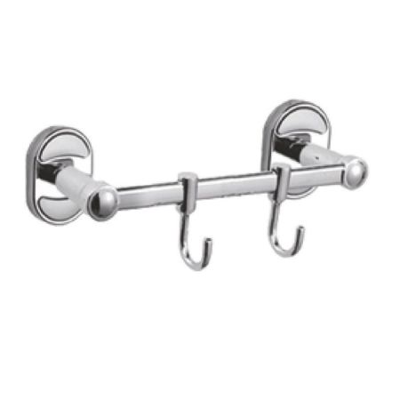 Планка с крючками для полотенец D-Lin D289700-2, хром