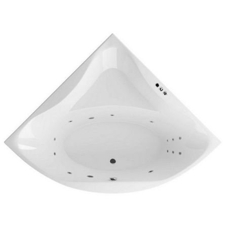 Ванна EXCELLENT Glamour 150x150 "SMART" (хром), артикул WAEX.GLA15.SMART.CR