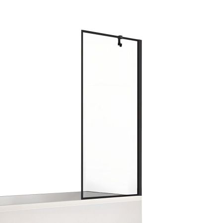 Шторка для ванны NEW TRENDY NEW SOLEO BLACK 100 см P-0097 (черный), артикул P-0097