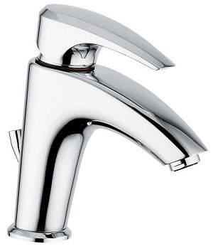 Смеситель Kali с донным клапаном для раковины, цвет хром