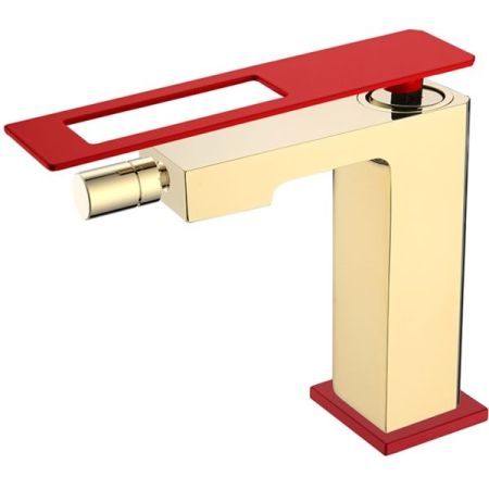 Смеситель для биде Boheme Q 146-GR Золото Красный