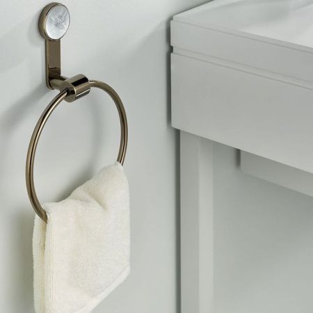 THG HIRONDELLES Полотенцедержатель-кольцо, цвет Umber color PVD, артикул A4J-H66-504N