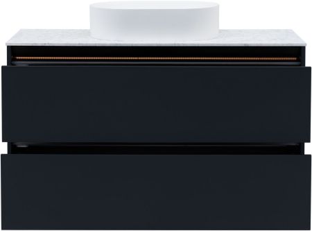 Тумба под раковину Allen Brau Activity 120 1.34007.AM антрацит матовый/черный браш, артикул 1.34007.AM