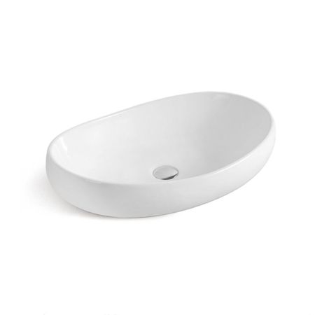 Раковина чаша WesnaArt NOVA 4060-NOV03, белый, артикул 4060-NOV03