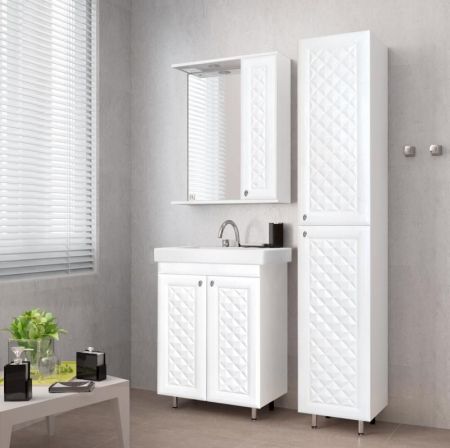 Зеркальный шкаф Style Line Канна 75/С, Люкс, артикул ЛС-00000295