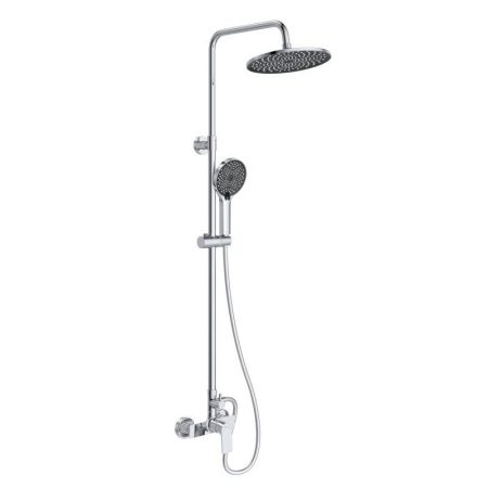 MARINO Комплект для ванной - душевая стойка и смеситель для раковины, артикул MARINO-DOCM/LVM-CRM