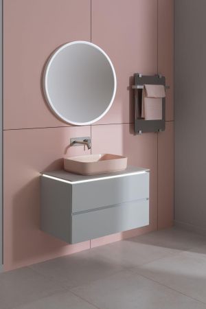 Тумба под раковину Allen Brau Infinity 85 1.21001.PWM папирус матовый, артикул 1.21001.PWM