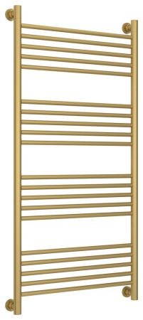 Полотенцесушитель водяной "Богема+" прямая 1200х600 (Матовое ЗОЛОТО)