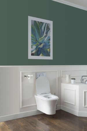 Унитаз подвесной Aquanet Rimless Roll-W CL-12249D, артикул Roll-W