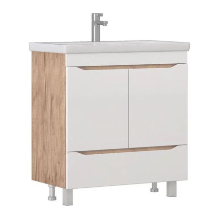 Тумба под раковину напольная VIGO Grani 286 дуб золотой, 80 см, артикул 286 дуб золотой