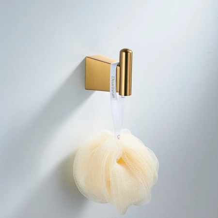 Крючок для ванной комнаты Shevanik SG5711G, золотой сатин