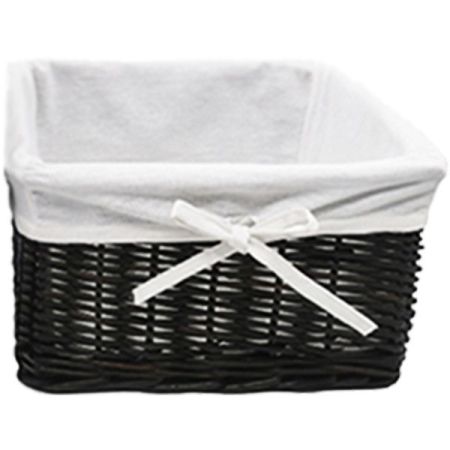 Корзина для белья WasserKRAFT Alme 30x30x18 WB-150-M Коричневая, артикул WB-150-M