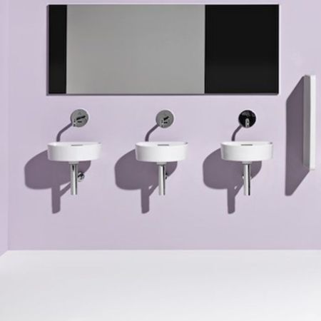 Laufen VAL Раковина 400x425х110мм с 1 отв. под смеситель, цвет: белый, артикул 8.1128.1.000.104.1