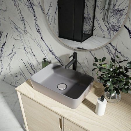 Раковина чаша Maretti UM13NS03-985, серая, артикул UM13NS03-985