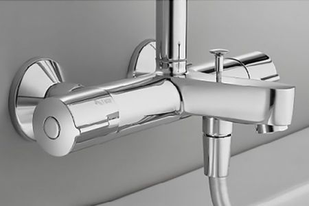 Душевая система JACOB DELAFON JULY E99741-CP (хром, металл/пластик, 160-см, круглая), шт