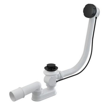 Слив-перелив EXCELLENT Simple 80 см (черный мат), артикул AREX.A65BL