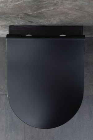 Чаша подвесного унитаза Allen Brau Priority 4.31002.31 черный матовый, артикул 4.31002.31