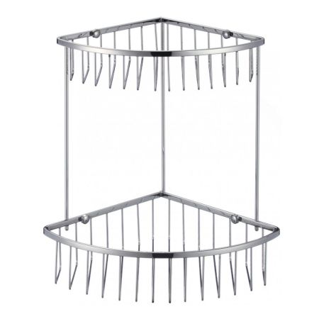 Полка угловая Savol S-002514-2, хром, артикул S-002514-2