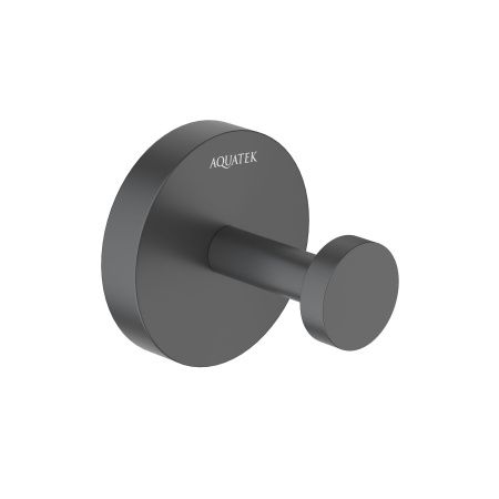 Крючок AQUATEK, матовый черный AQ4601MB БЕТТА Крючок AQUATEK, матовый черный AQ4601MB БЕТТА