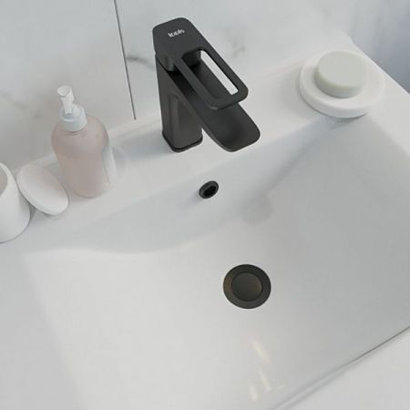 Донный клапан Iddis Slide SLIB000i88 Черный, артикул SLIB000i88