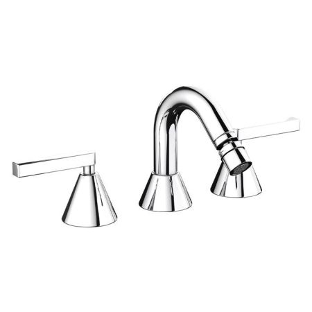 Nicolazzi Flag  Смеситель для биде на 3 отв, цвет хром