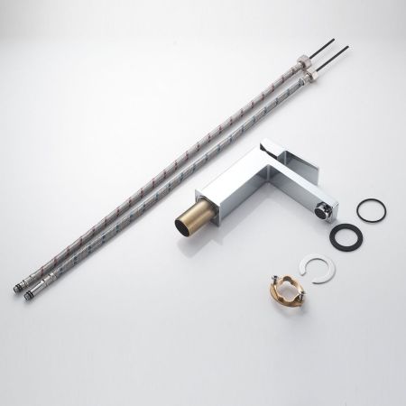 Смеситель для раковины Shevanik S9601, хром