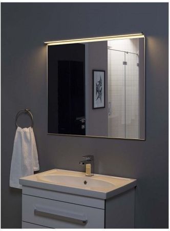 Зеркало De Aqua Сильвер 8075 серебро (без фацета), артикул SIL 404 080 S