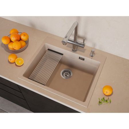 Кухонная мойка Grandex Aqua Comfort 500503, бежевый