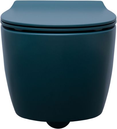 Чаша подвесного унитаза Allen Brau Fantasy 4.11004.PT петроль, артикул 4.11004.PT