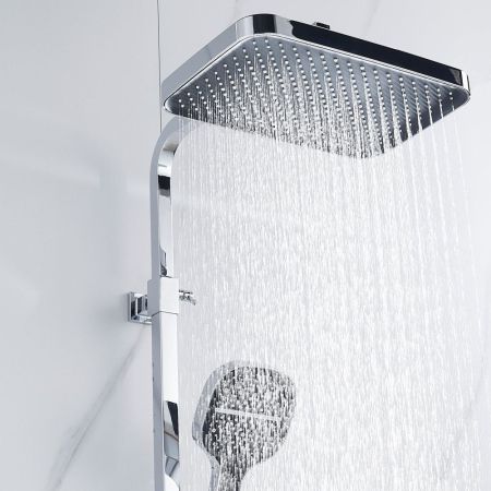 Душевая система Rose R1056, хром