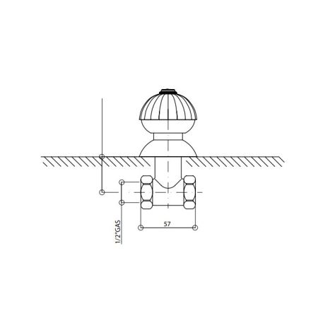 Bongio Radiant Кран, цвет хром, артикул 02500CR00