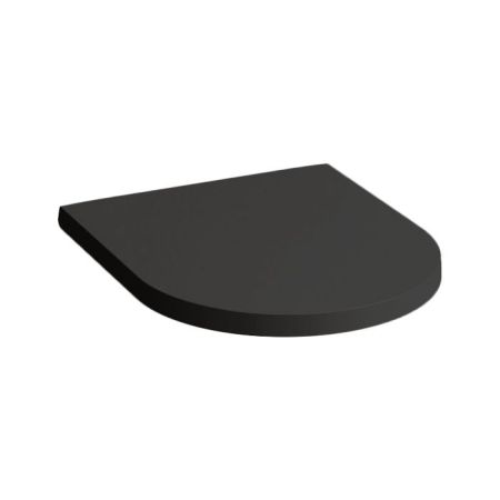 Сиденье для унитаза, Laufen, Pro N, с крышкой, ширина, мм-365, глубина,мм-500, высота, мм-50, тип шарниров-с плавным опусканием SoftClose, материал-дюропласт, цвет-черный, артикул 8.9095.3.020.000.1