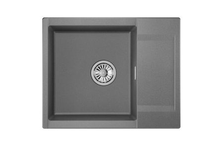 Кухонная мойка Granula 6202, ГРАФИТ, артикул 6202, ГРАФИТ