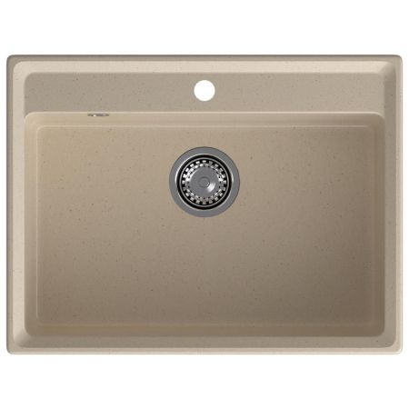 Кухонная мойка GranFest LEVEL 660, кашемир, артикул LV-660 кашемир