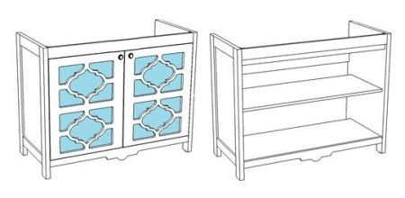 Тумба "Манойр 85", Модерн 85, артикул SD-00000970