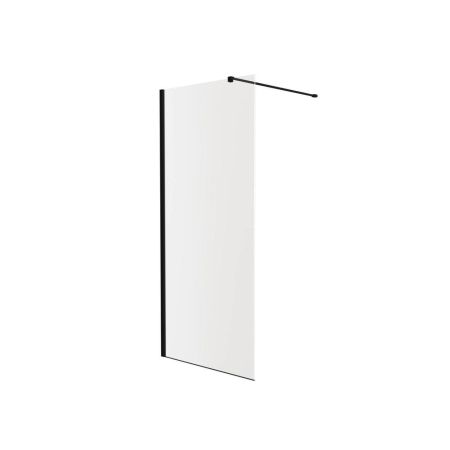 Душевая перегородка Knotlor WI090CG0BL 90х200, черный