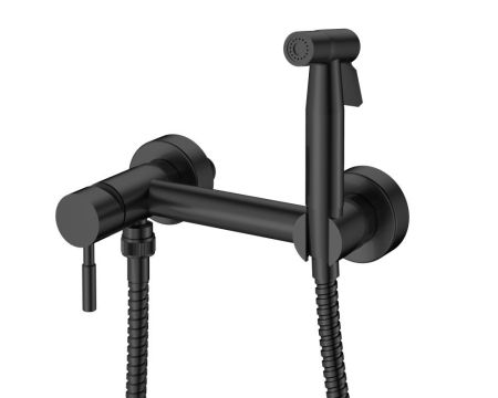 Гигиенический душ встраиваемый RUSH Melos (SUS1101-99Black), артикул SUS1101-99Black